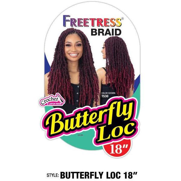 FREETRESS BRAID Crochet Butterfly Loc 12” 18” – J&J Beauty Supply