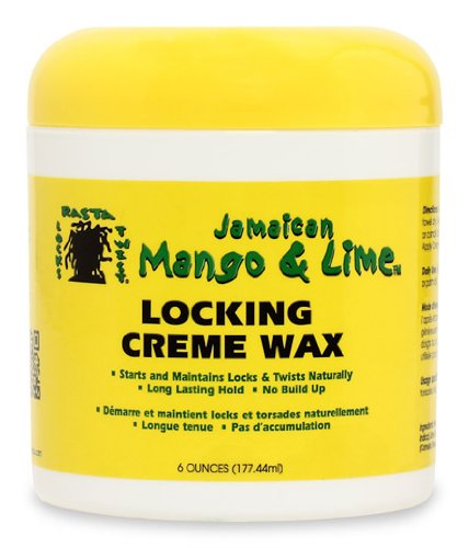 Rasta Locks Twist Jamaican Mango & Lime LOCKING CREME WAX 6oz