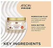 Load image into Gallery viewer, African Pride Moisture Miracle Detox &amp; Soften Heat Activated Masque
