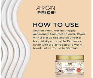 African Pride Moisture Miracle Detox & Soften Heat Activated Masque