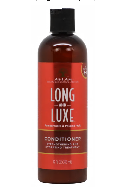 AS I AM Long and Luxe Conditioner Strengthening Treatment 12oz