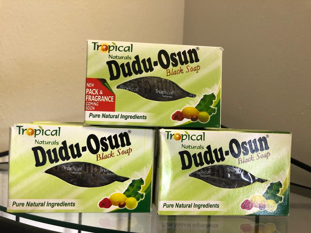 [3 BARS] Tropical Naturals Dudu-Osun Black Soap