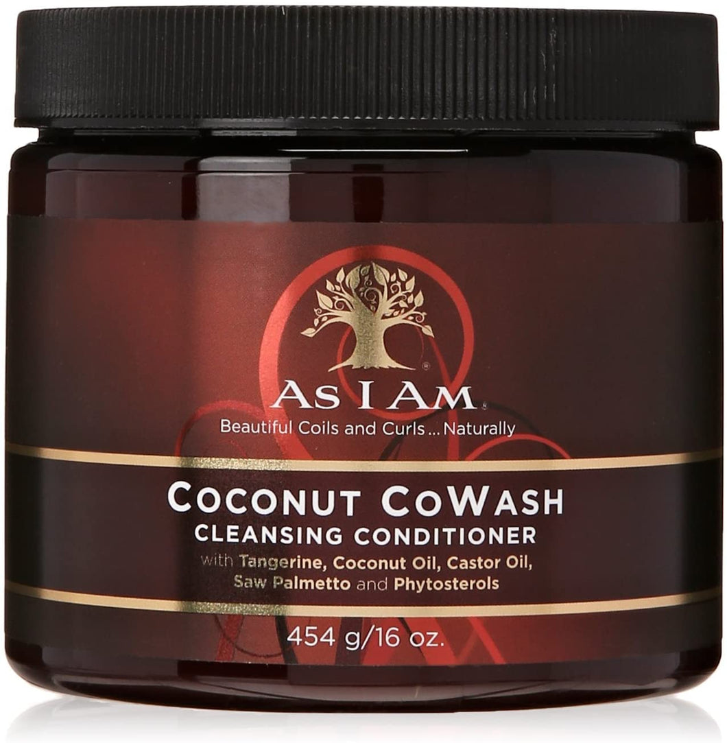 AS I AM  Coconut Cowash Cleansing Cream Conditioner  16OZ