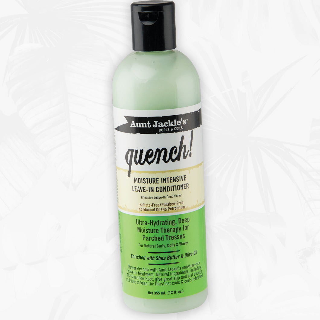 Aunt Jackie's Curls & Coils QUENCH! Moisture Intensive Leave-In Conditioner 12floz