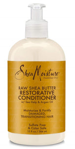Shea Moisture Raw Shea Butter Restorative Conditioner w/ Sea Kelp & Argan Oil