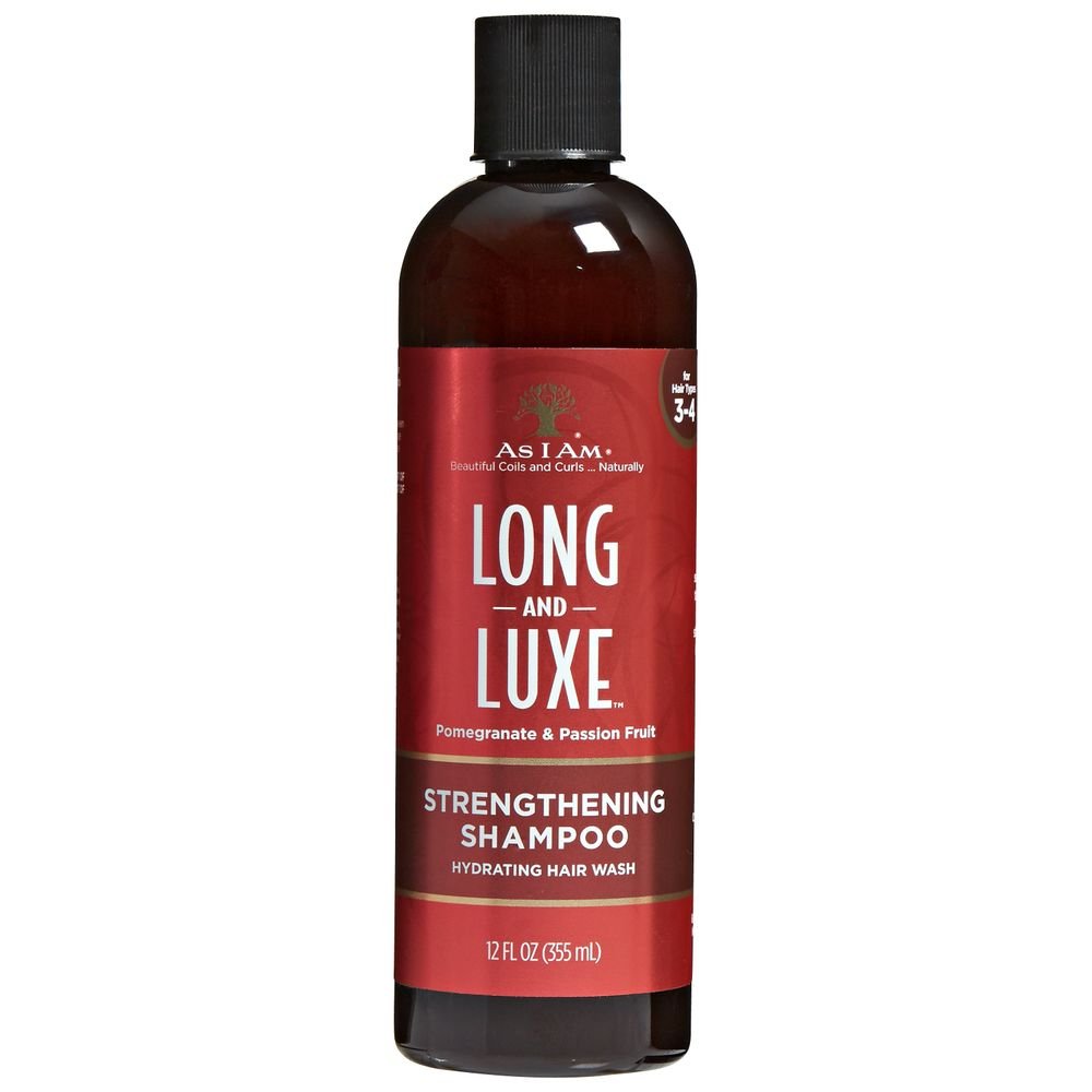 As I Am Long & Luxe Strengthening Shampoo 12oz